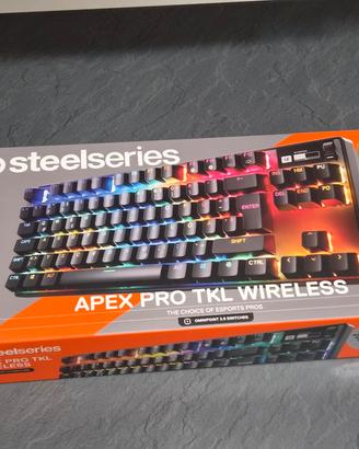 SteelSeries Apex Pro TKL Gen3 Tastiera Wireless 