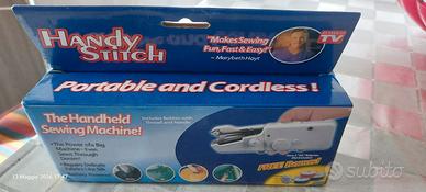 Mini macchina da cucire portatile a batteria