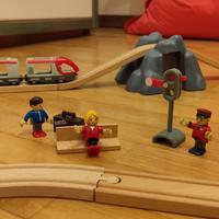 set trenino Brio + ponte legno 