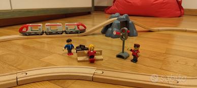 set trenino Brio + ponte legno 