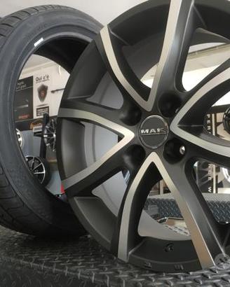 Cerchi 17 mak per grande punto MINI con gomme