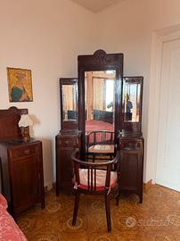 toletta antica in ciliegio 