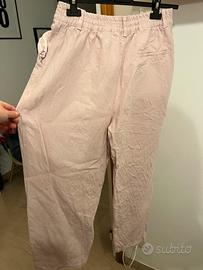 Pantalone Zara rosa