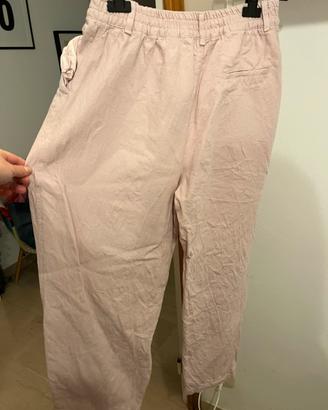 Pantalone Zara rosa