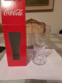 Bicchiere di vetro Coca Cola  