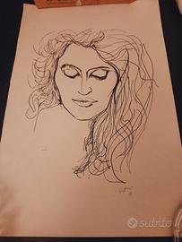 Stampa d'arte Vintage Guttuso