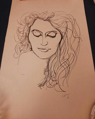 Stampa d'arte Vintage Guttuso