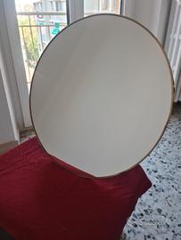 Specchio minimale ottone 50xm