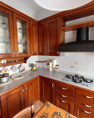 Cucina in arte povera.