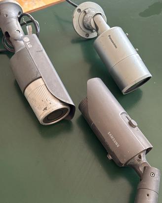 Set da 10 telecamere Samsung, LG e Panasonic