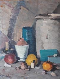 Enrico Boggione (1889 - 1985). Natura morta.