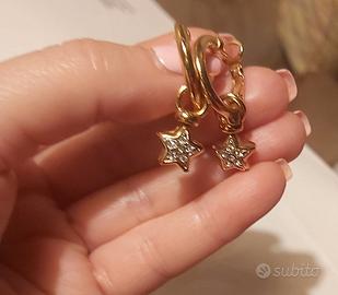 Orecchini stella con Swarovski