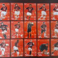 15 CARDS MILAN CHAMPIONS FOOTBALL 2002 2003