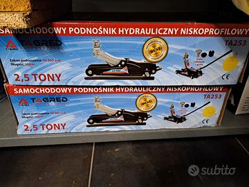 Nr. 1 Martinetto sollevamento auto 2.5 t 