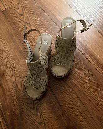 Sandali donna con zeppa marca Sur Nuage, numero 37