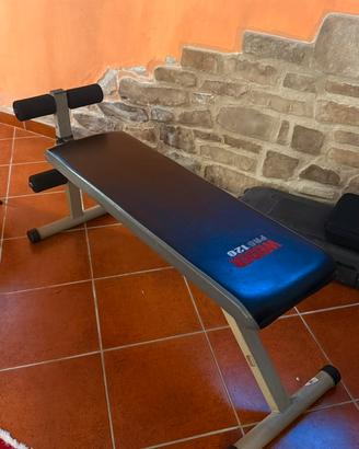 Panca piana regolabile per addominali/allenamento