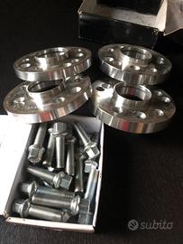KIT 4 DISTANZIALI 5x112 20+16mm CON BULLONI