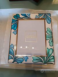 CORNICE ARGENTO COLORATA SOVRANI 24x18