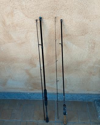canne da pesca spinning 