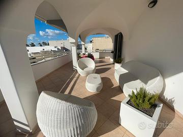 PALAZZO MEDUSA 2P veranda vista mare