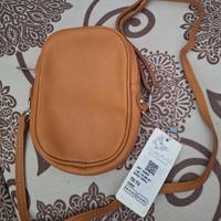 Borsa mini SUSY MIX – nuova, cuoio