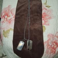 Collana Originale Fossil -Piastrina / Dog Tag 