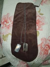 Collana Originale Fossil -Piastrina / Dog Tag 