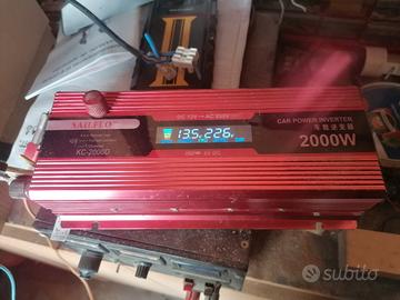 inverter 12v 230v onda Quadra. 2000watt