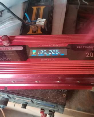 inverter 12v 230v onda Quadra. 2000watt