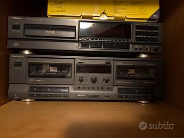 Lettore cd e musicassette Technics