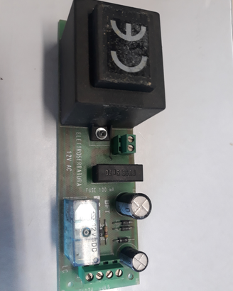 Scheda alimentazione serratura elettrica 12 volt