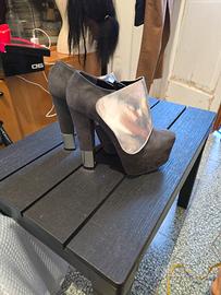 scarpe eleganti Donna colore grigio 37