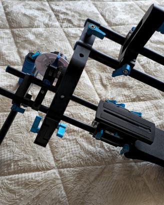 Shoulder Rig SunSmart Pro + Follow Focus DSLR/Mirr