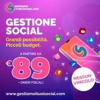 Social Media Manager e Grafico Pubblicitario