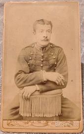Foto d'epoca militare francese 27 reggimento 1890