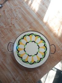 Vassoio Art Déco WÄCHTERSBACH anni '30 - Ceramica 