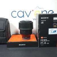SONY FE 85mm F1.4 G master (usato)