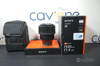 SONY FE 85mm F1.4 G master (usato)