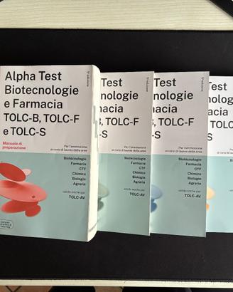 Kit Completo Alpha Test Biotecnologie e Farmacia