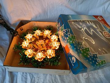 puntale albero di natale fondo magazzino anni 70