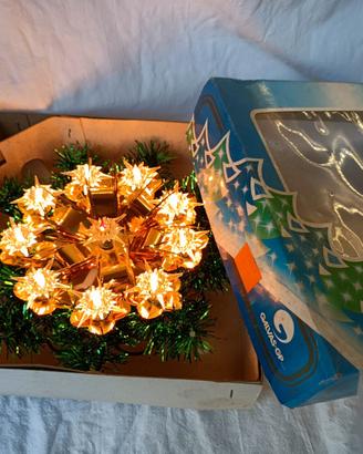 puntale albero di natale fondo magazzino anni 70