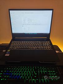 notebook i7 10870H - Rtx 3060 