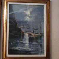 quadro olio su tela mario galanti 50x70