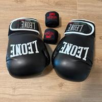 Guantoni Leone boxe più fasce Venum