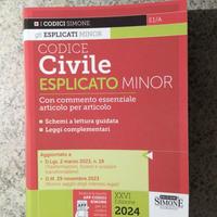 Codice Civile espl. Minor ed. 2024