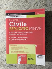 Codice Civile espl. Minor ed. 2024