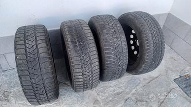 4 GOMME DA NEVE 215/60R16 + 4 CERCHI X PEUGEOT 508