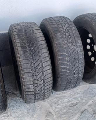 4 GOMME DA NEVE 215/60R16 + 4 CERCHI X PEUGEOT 508