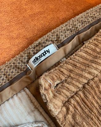 PANTALONI STILOSOPHY VELLUTO