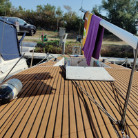Barca a vela autocostruita